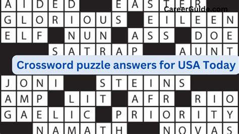 compassion crossword clue|usa today crossword puzzle answers for today.